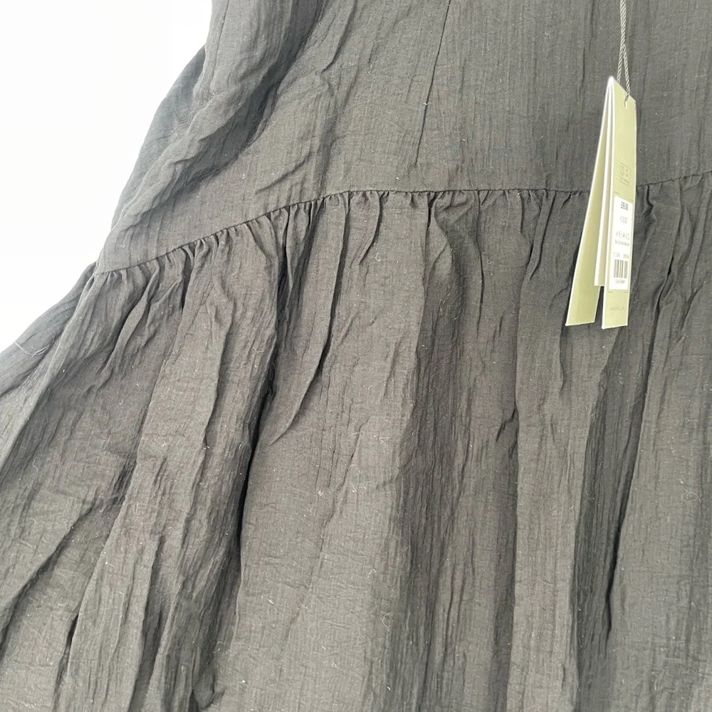 Chic Black Midi‎ Skirt for Women